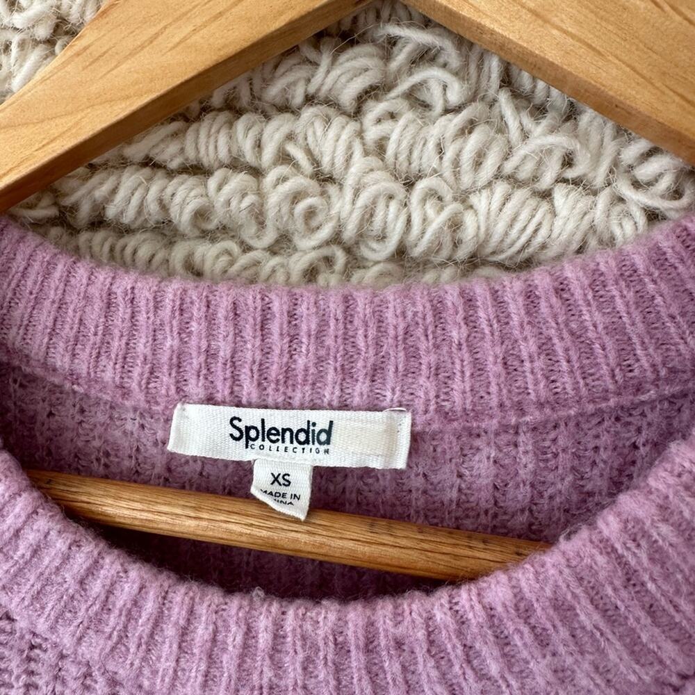 Splendid Lilac Natalia Maternity Sweater - Picture 3 of 6